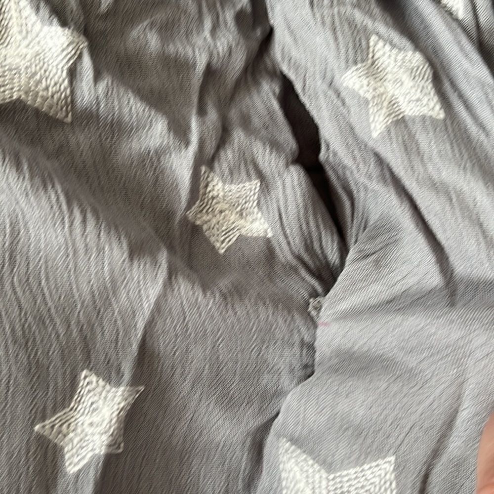 Vici Beyond the Sea Embroidered Star Adorable Kimono Short Romper- Small- NWT - Picture 6 of 10
